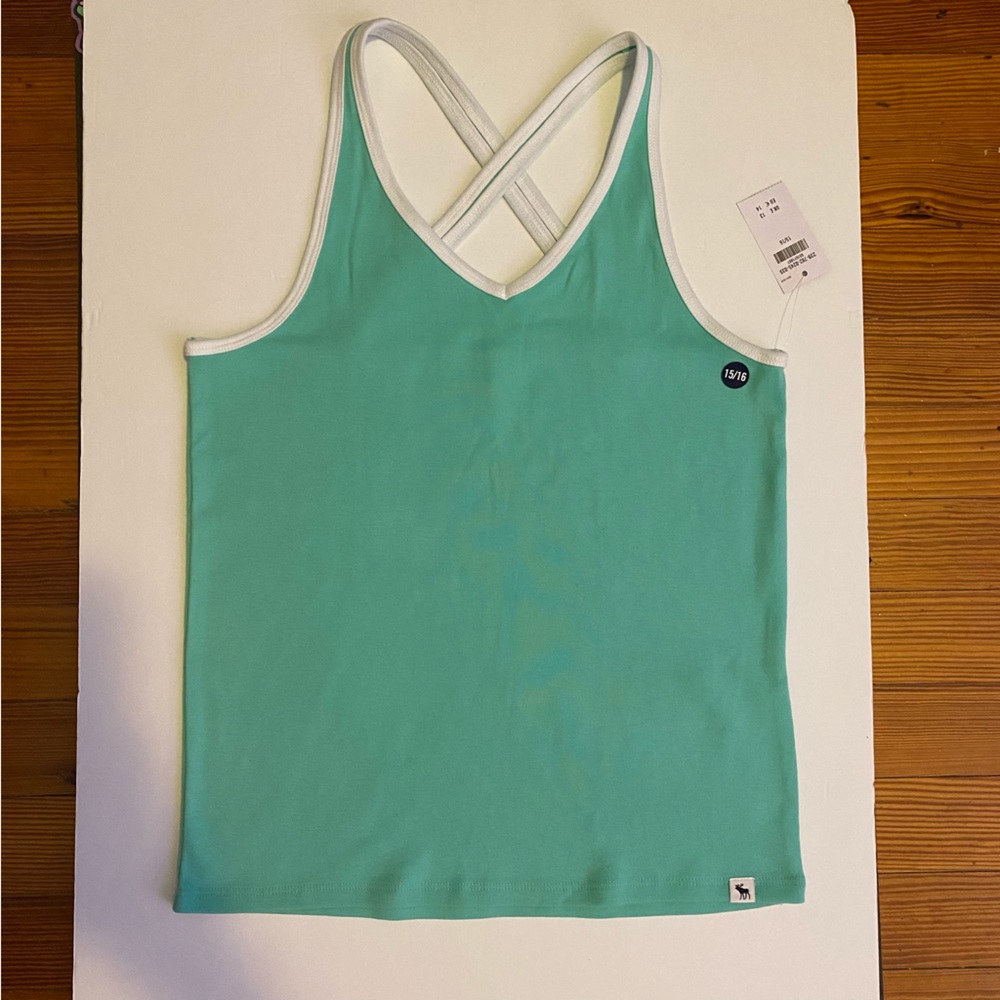 Abercrombie Cross Back Rib Tank